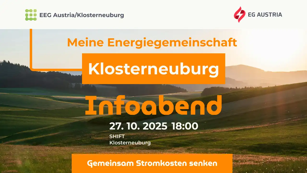 EEG Austria/Klosterneuburg, Ankündigung Informationsabend