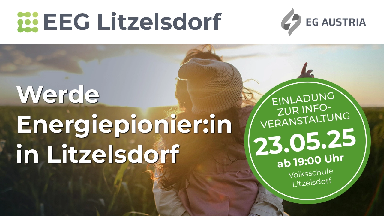 EEG Litzelsdorf, Ankündigung Informationsabend